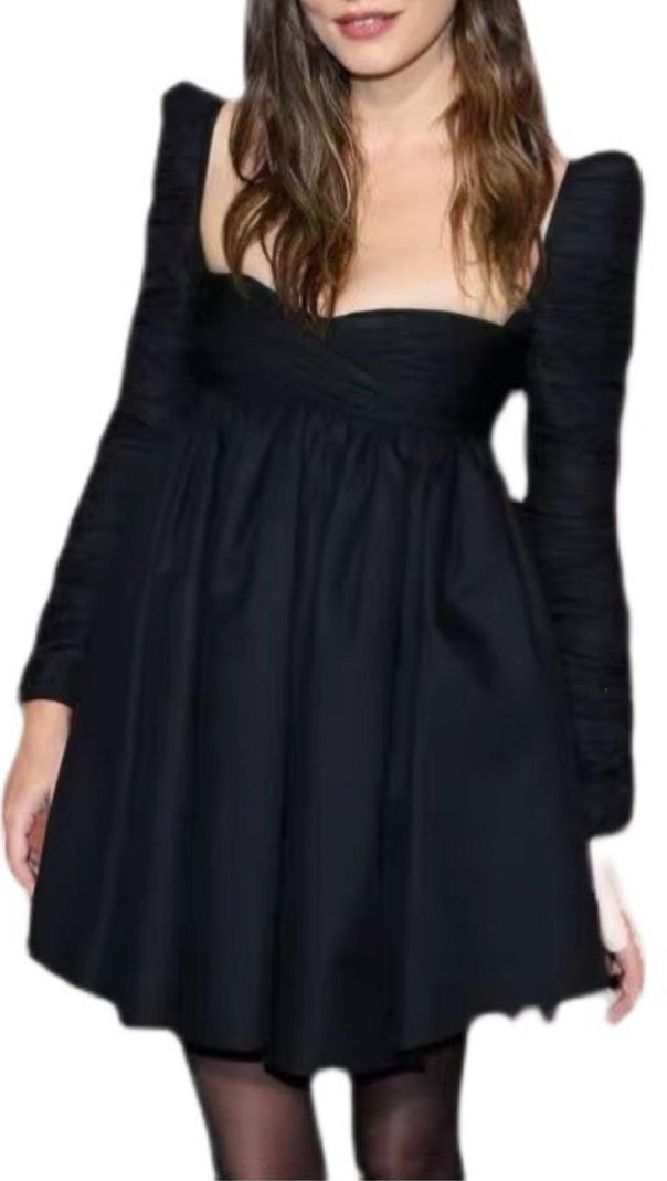 AIIZIE PLEATED MINI DRESS - product image
