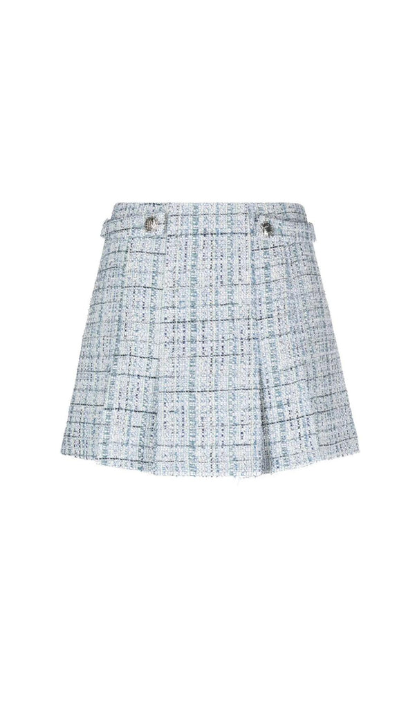 PLEATED MINI SKIRT