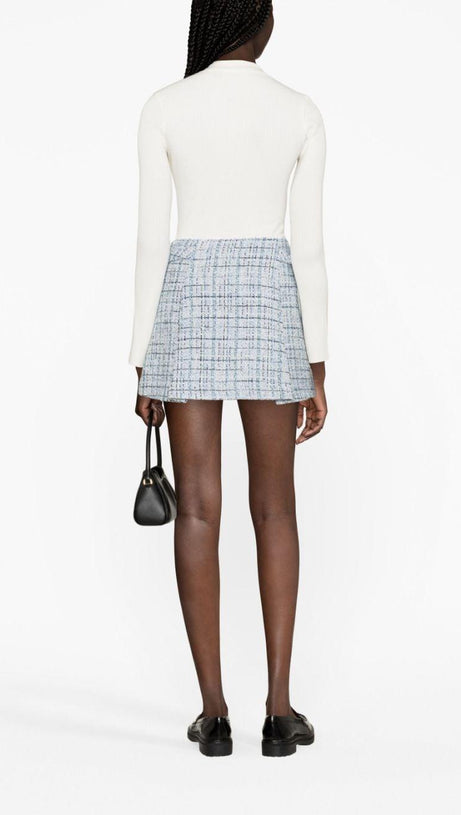 PLEATED MINI SKIRT