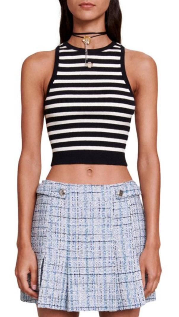 AIIZIE RACERBACK CROP TOP - product image
