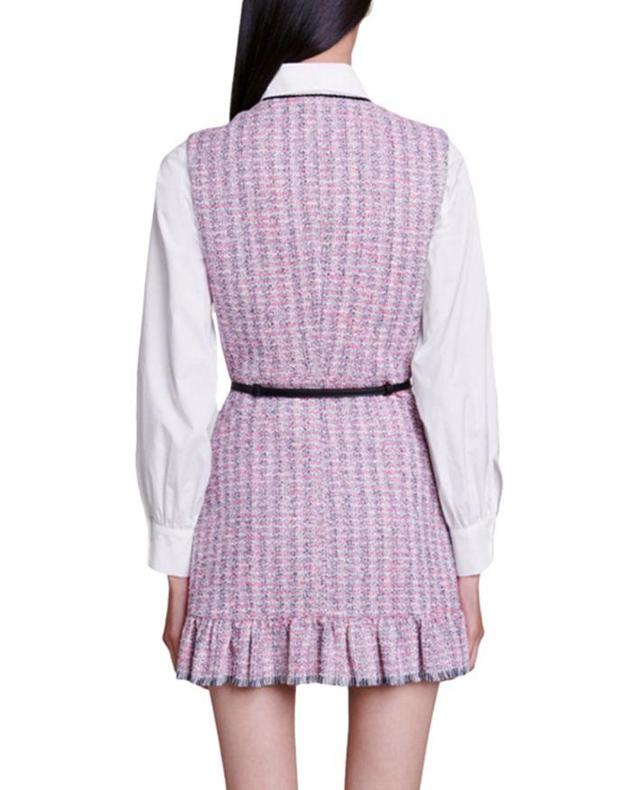 AIIZIE RATRI TWEED SLEEVELESS MINI DRESS - product image