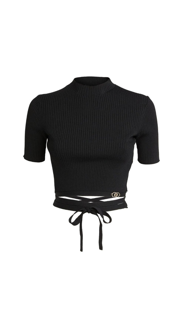 AIIZIE RIBBED CROP TOP - product image
