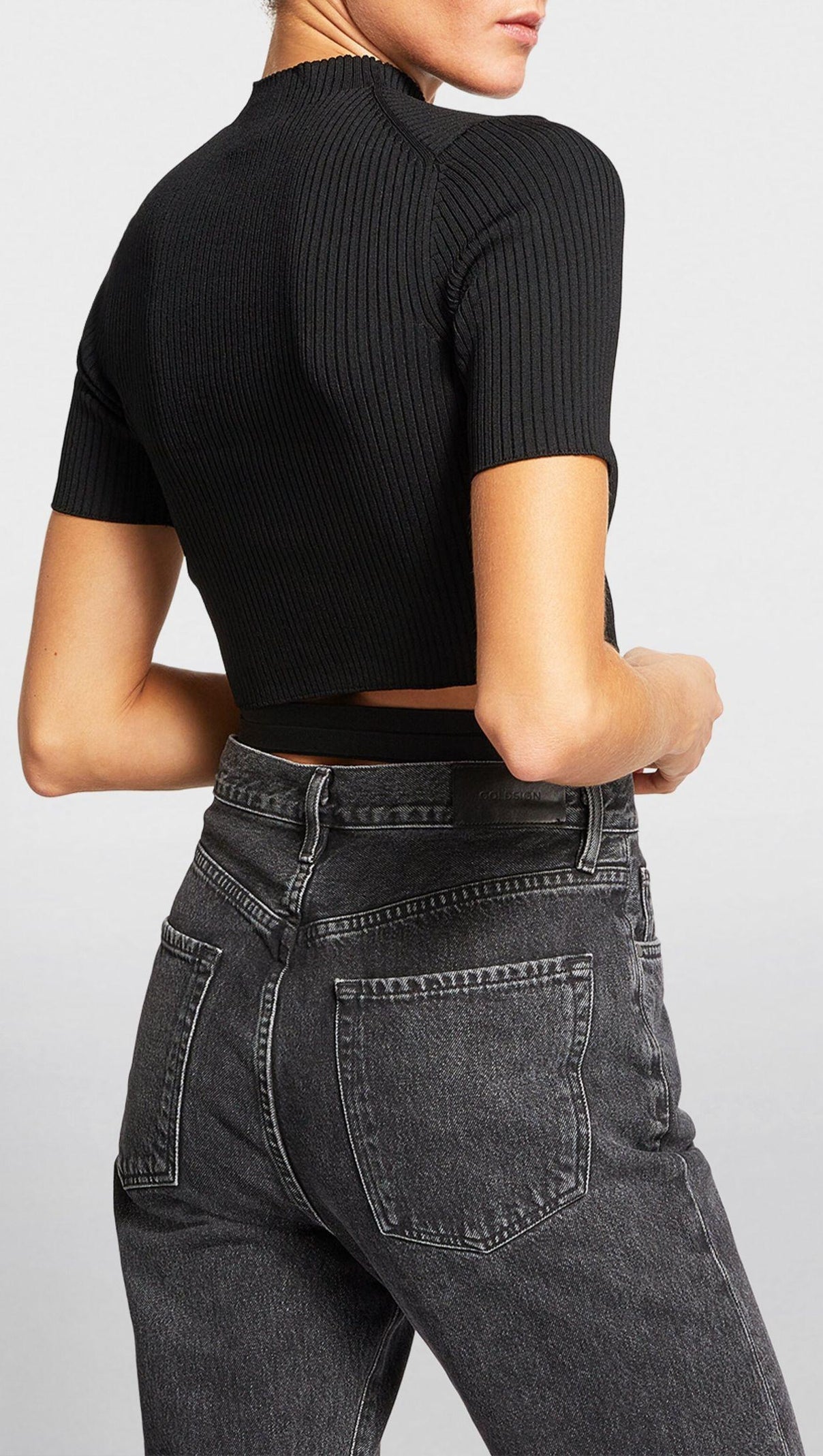 AIIZIE RIBBED CROP TOP - product image