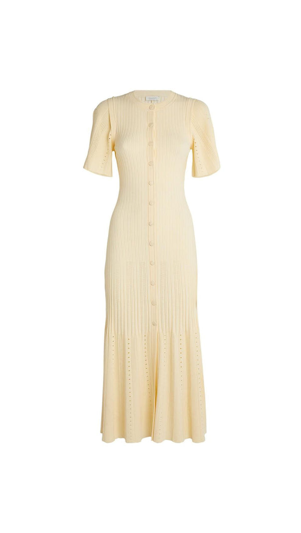 AIIZIE RIBBED MIDI DRESS - product image