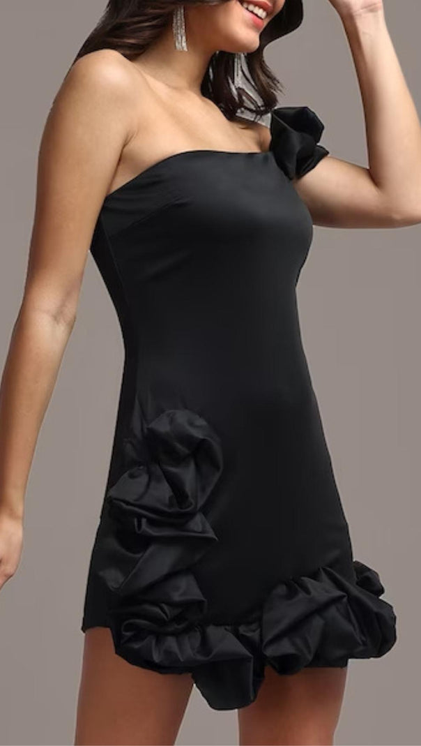 AIIZIE RUFFLED SHEATH MINI DRESS - product image