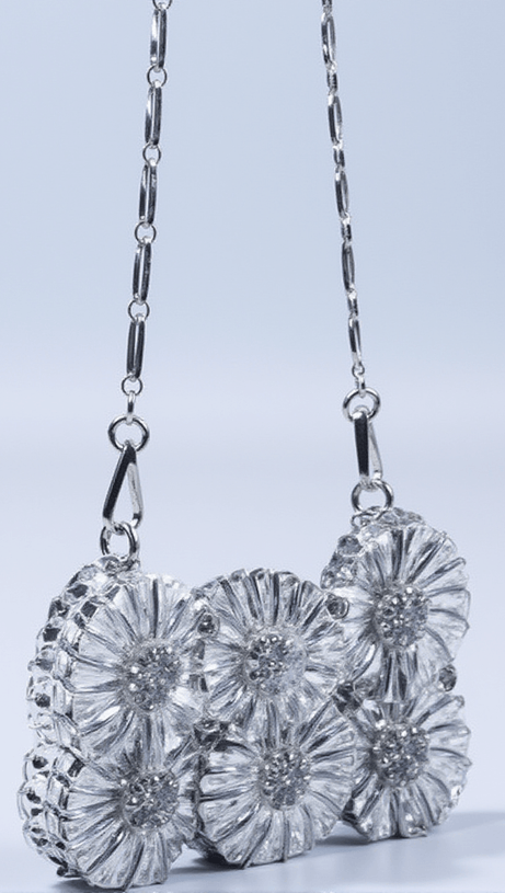 DELTA FLORAL CHAINMAIL BAG