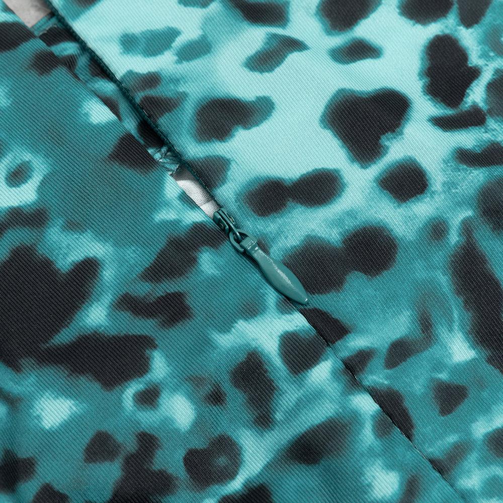 AIIZIE LEOPARD PRINT CUT OUT MERMAID HEM MAXI DRESS - product image