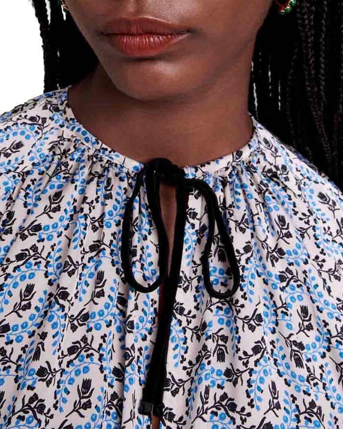 AIIZIE LOOSE-FITTING SATIN BLOUSE - product image