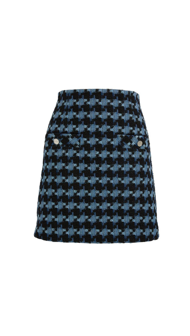 AIIZIE MARTY TWEED MINI SKIRT - product image