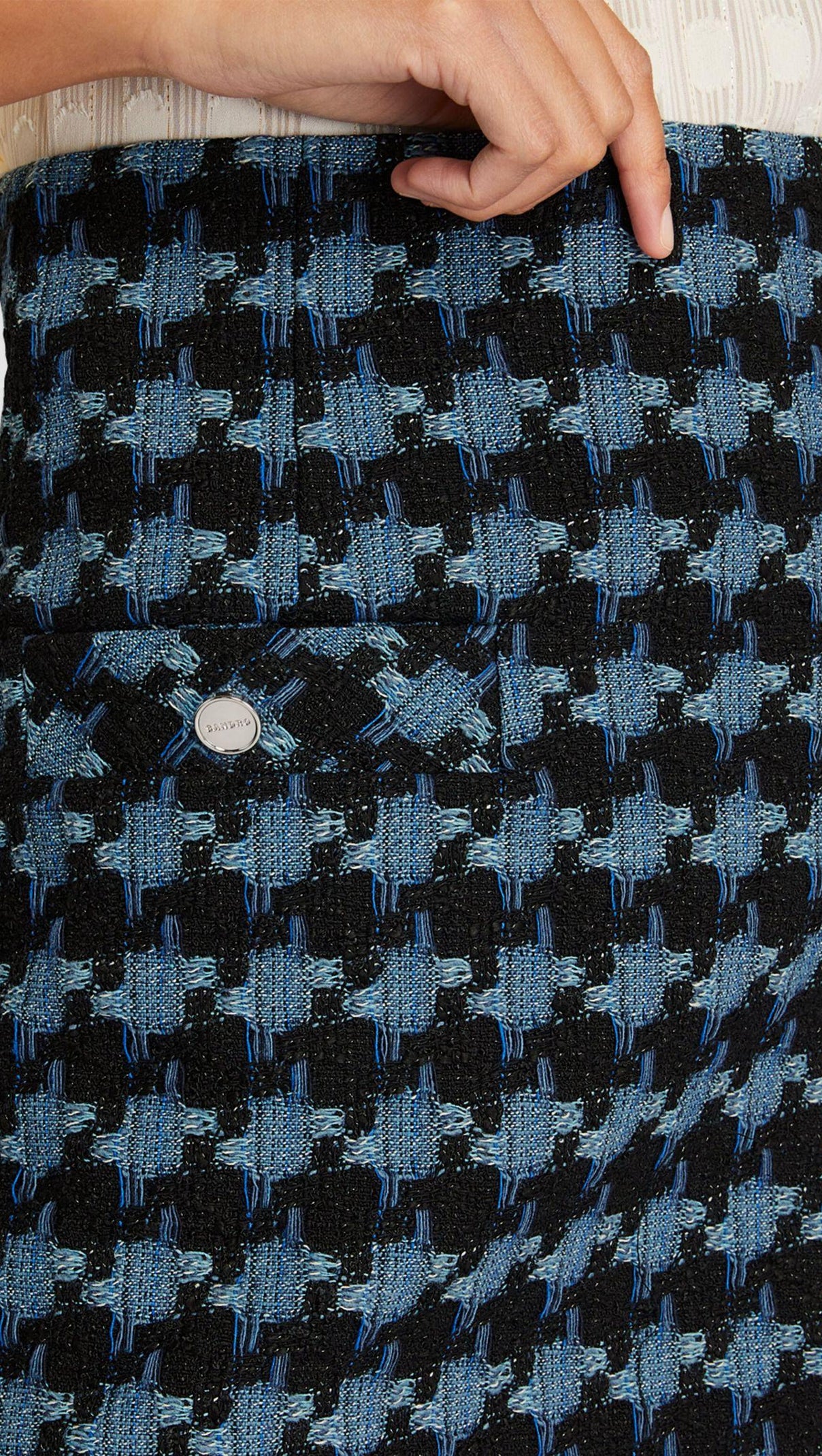AIIZIE MARTY TWEED MINI SKIRT - product image