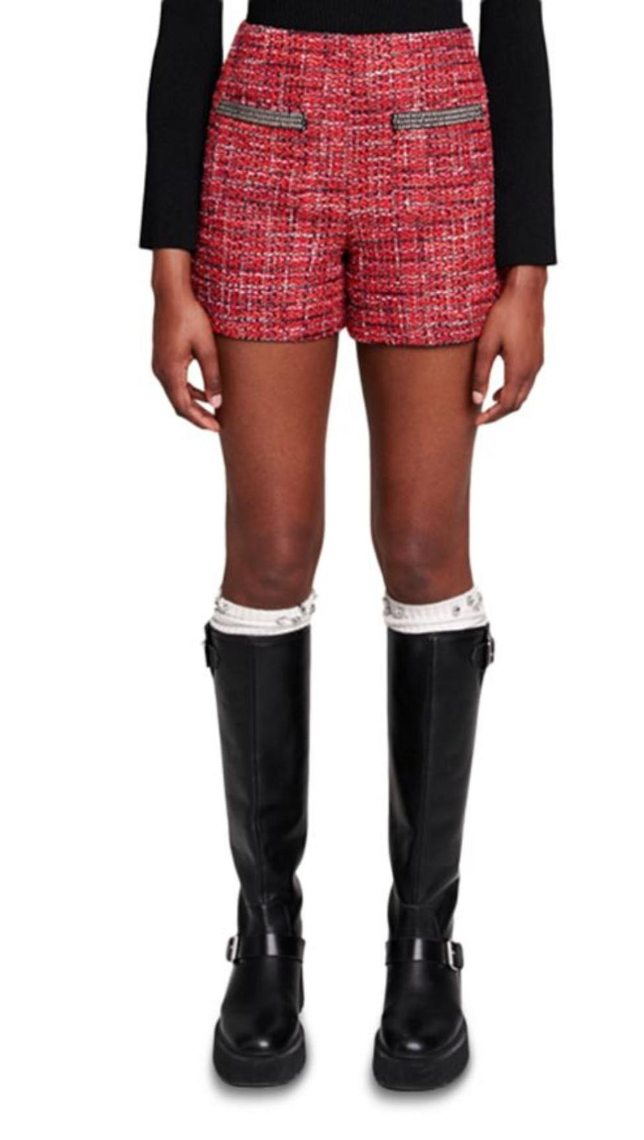 Shorts mit mittlerer Bundhöhe 