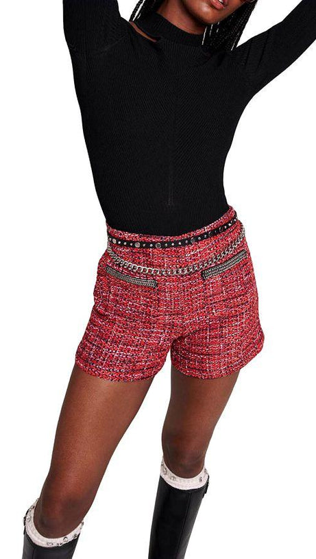 Shorts mit mittlerer Bundhöhe 