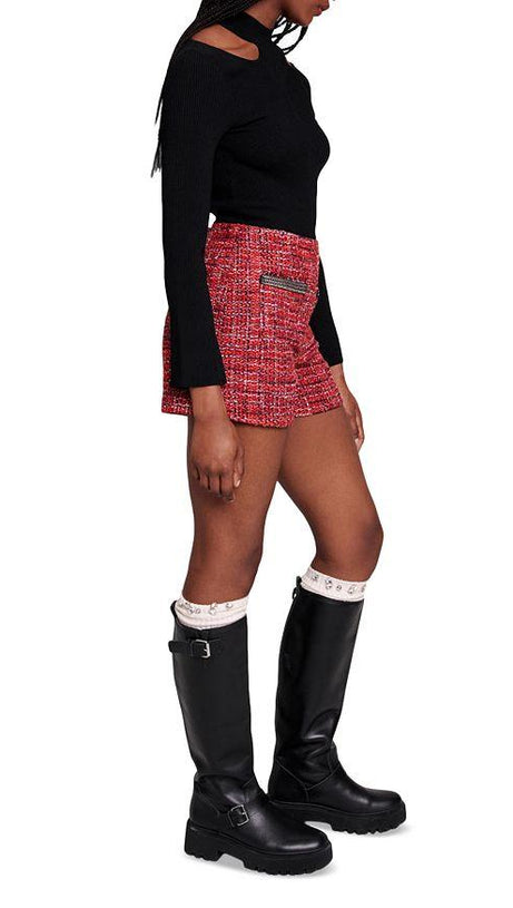 Shorts mit mittlerer Bundhöhe 