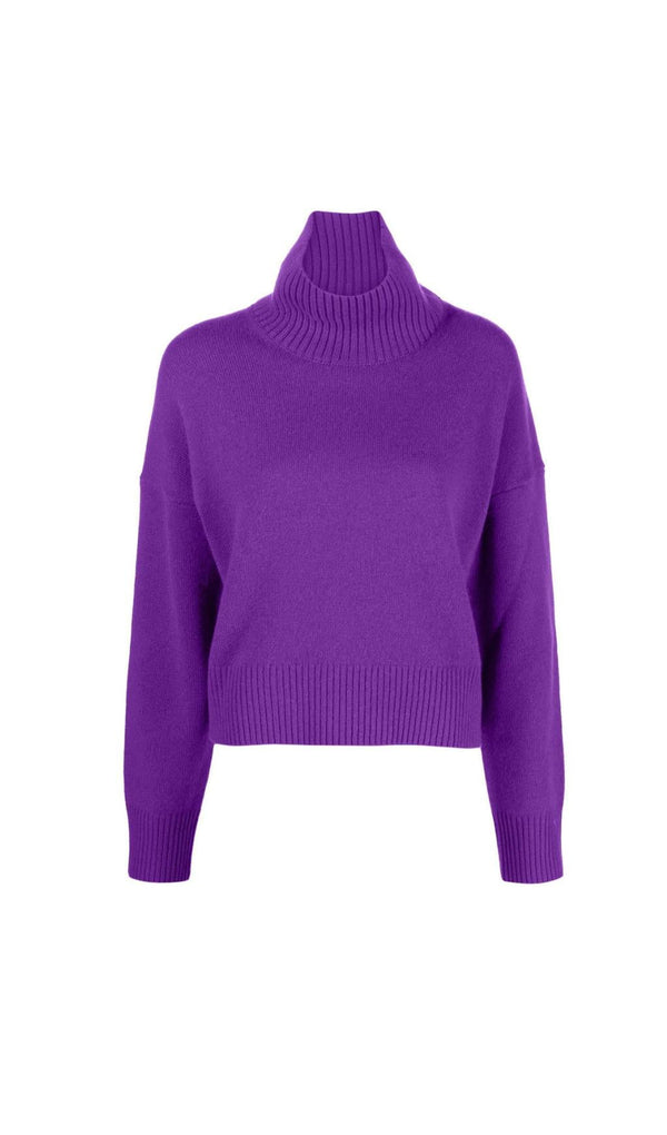 MOCK TURTLENECK SWEATER