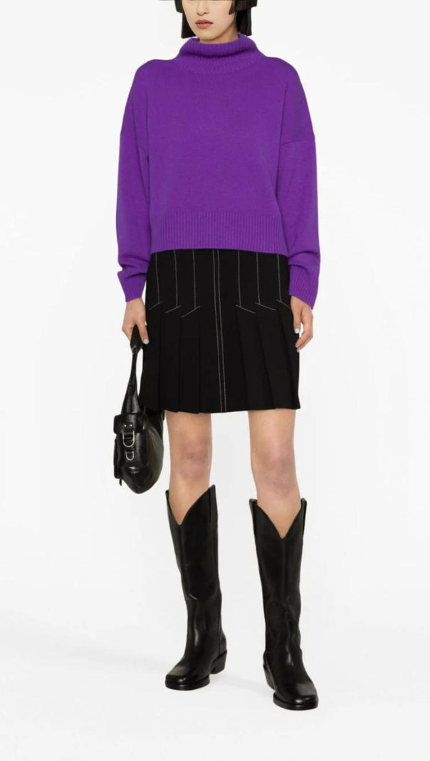 AIIZIE MOCK TURTLENECK SWEATER - product image