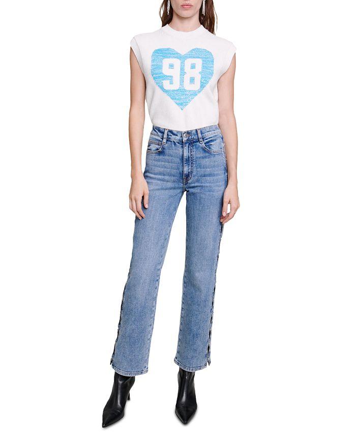 AIIZIE MYHEART SLEEVELESS SWEATER - product image