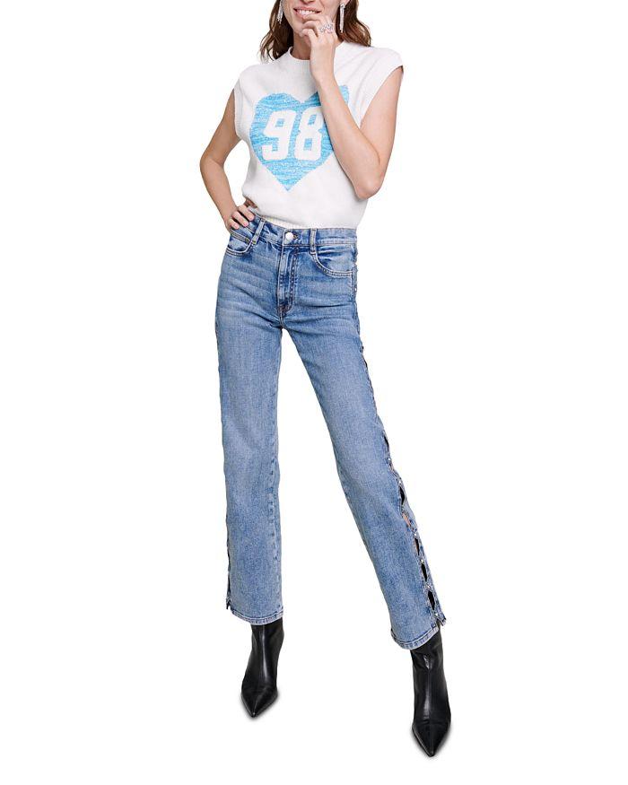 AIIZIE MYHEART SLEEVELESS SWEATER - product image