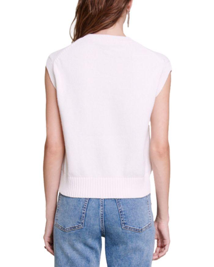 AIIZIE MYHEART SLEEVELESS SWEATER - product image