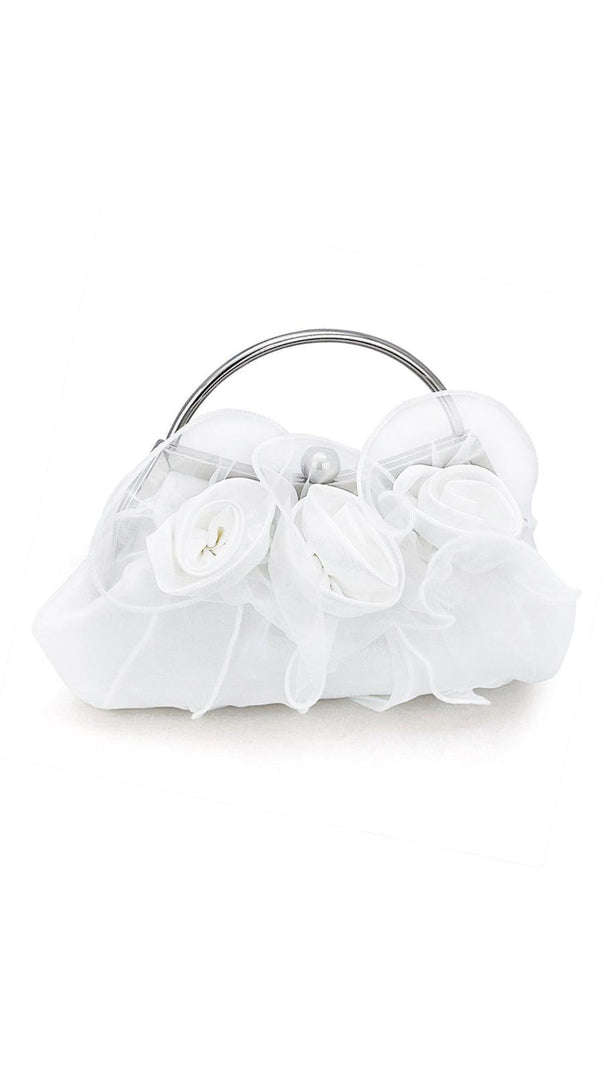 AIIZIE FLOWER EMBELLISHED CLUTCH - product image