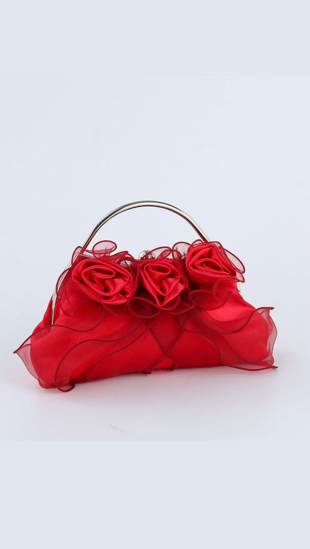 AIIZIE FLOWER EMBELLISHED CLUTCH - product image