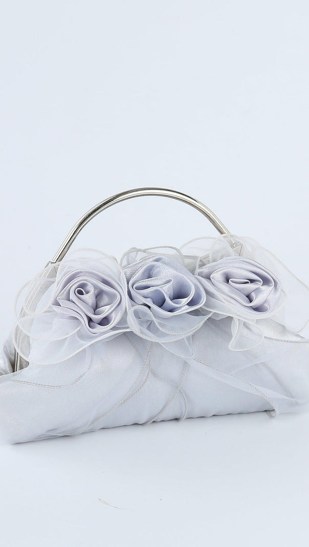 AIIZIE FLOWER EMBELLISHED CLUTCH - product image