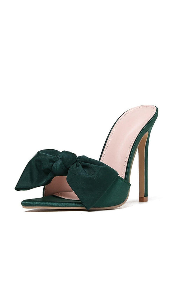 AIIZIE FOREST BOW-DETAIL MULES - product image