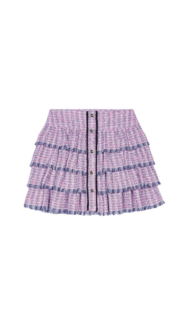 AIIZIE FRINGE MINI SKIRT - product image
