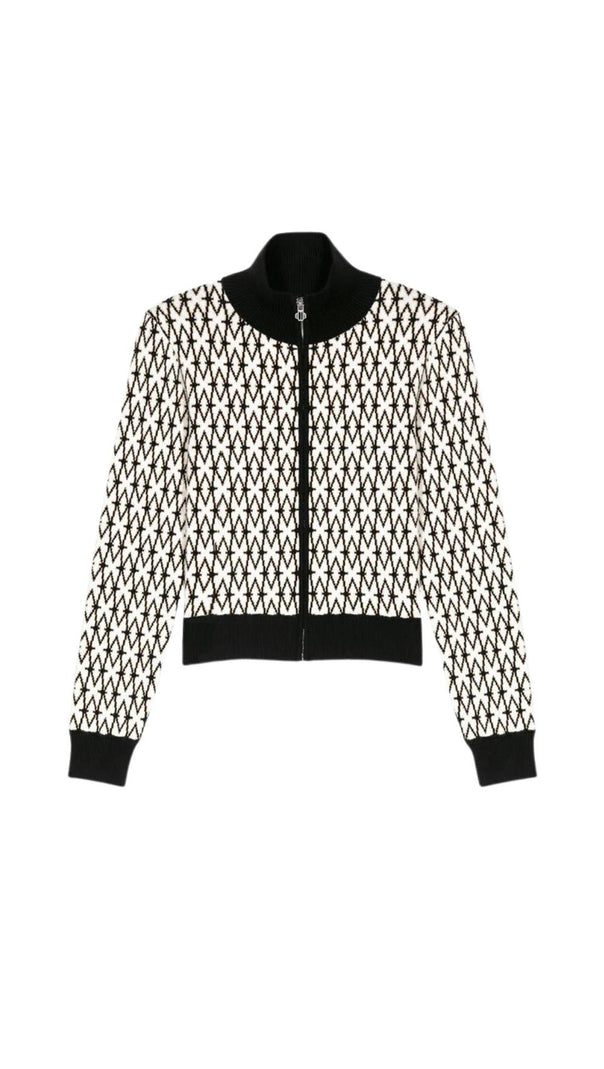 AIIZIE FRONT ZIP SWEATER - product image