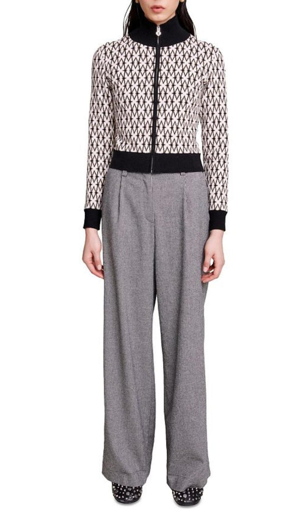 AIIZIE FRONT ZIP SWEATER - product image