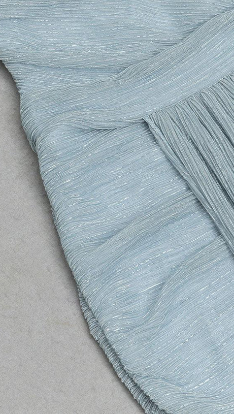 HALTER CREPE BANDAGE MINI DRESS