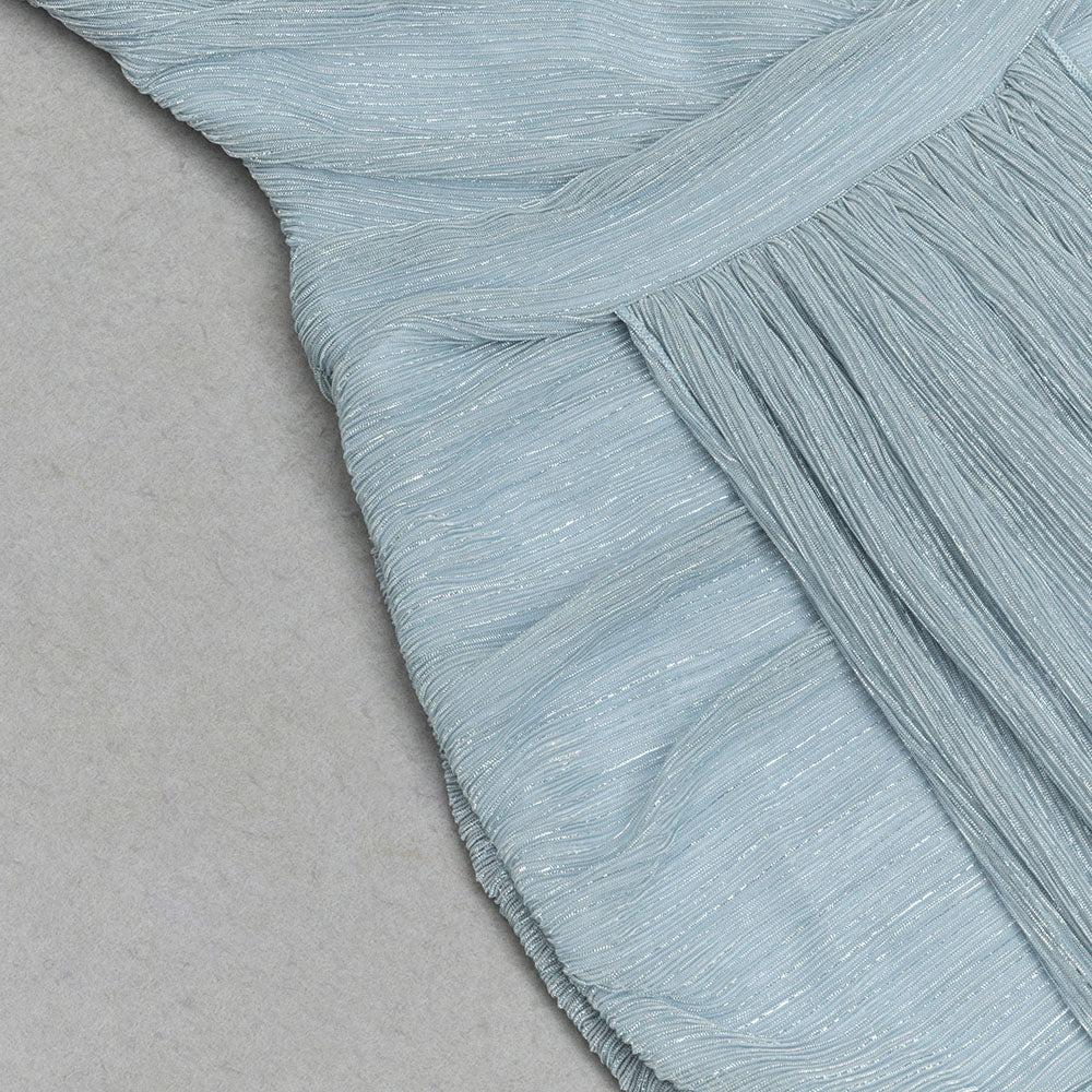 Neckholder-Crêpe-Bandage-Minikleid 