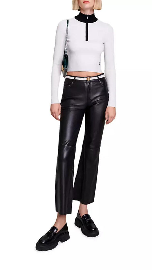 AIIZIE HIGH NECK CROP TOP - product image