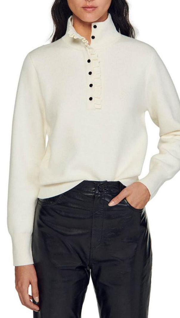 AIIZIE HIGH NECK SWEATER - product image