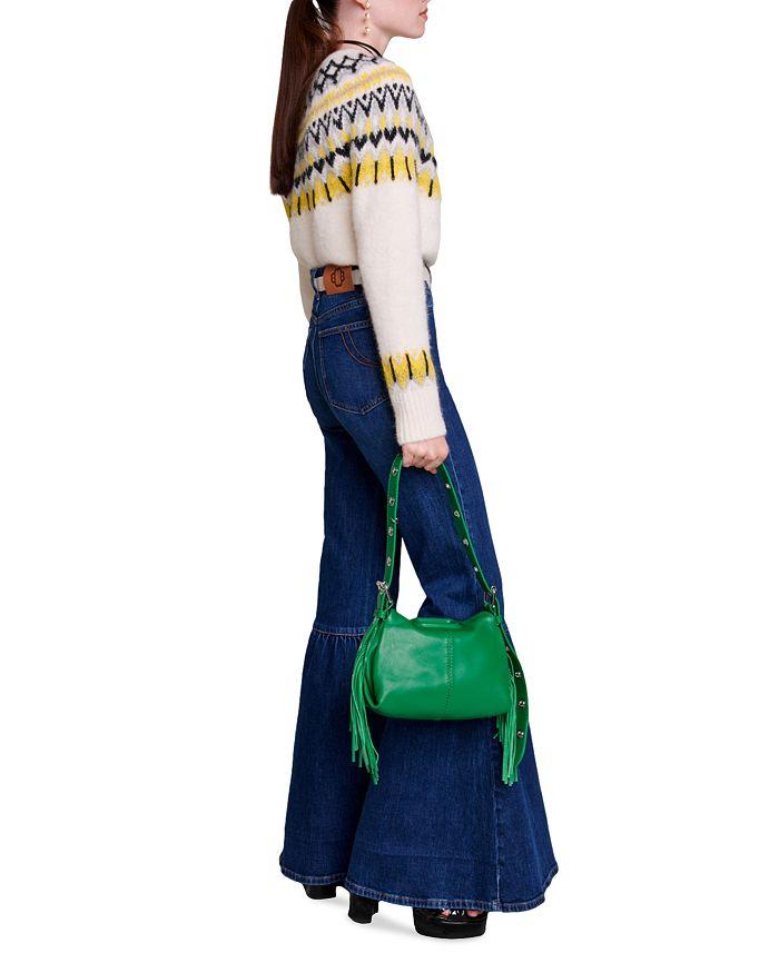 AIIZIE HIGH RISE FLARE LEG JEANS IN BLUE - product image