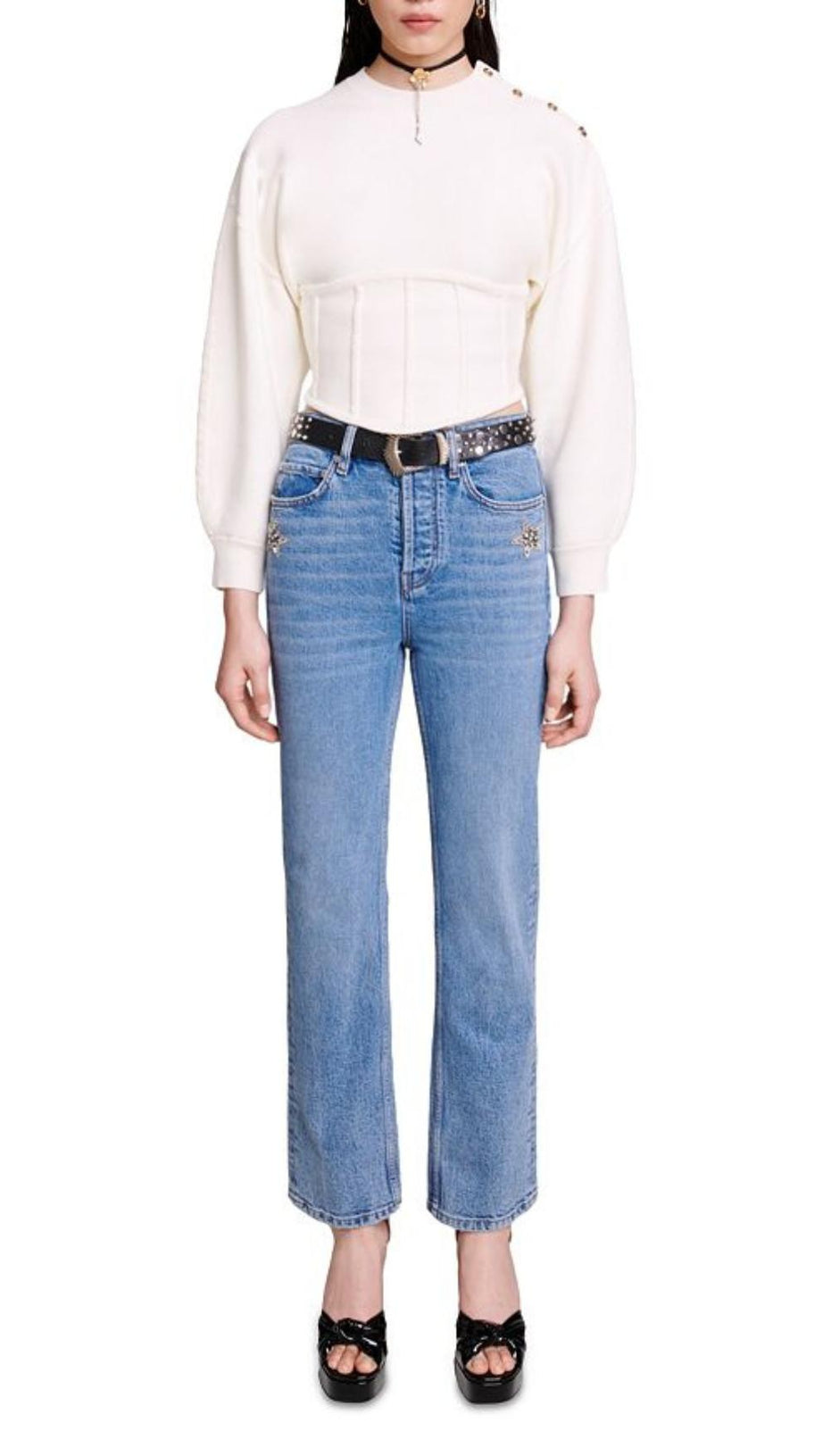 STRICKKORSETTPULLOVER 