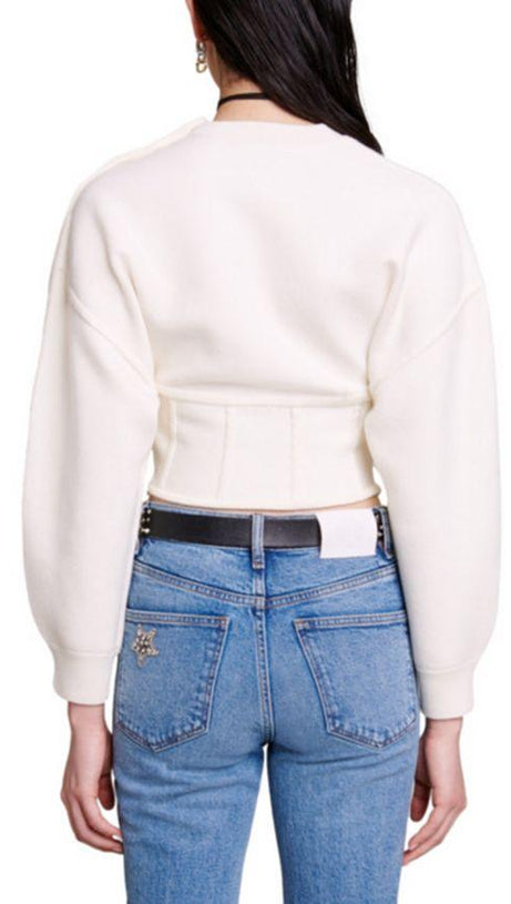 STRICKKORSETTPULLOVER 