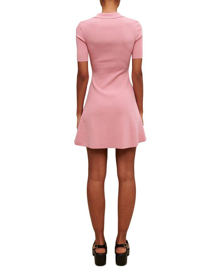 AIIZIE KNIT POLO MINI DRESS - product image