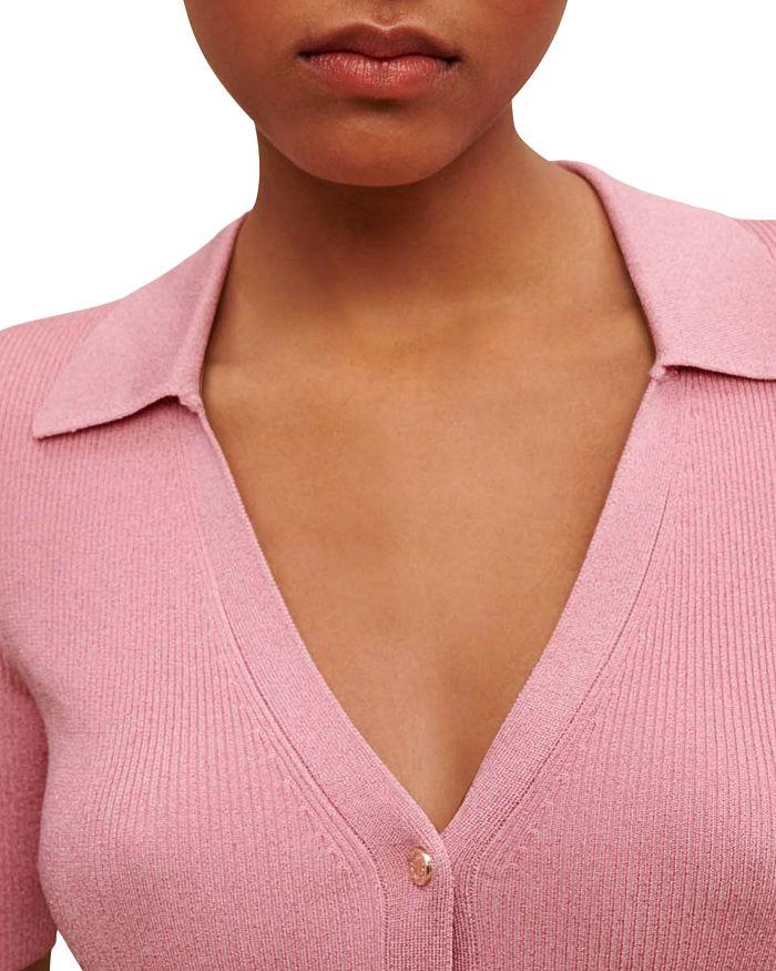 AIIZIE KNIT POLO MINI DRESS - product image