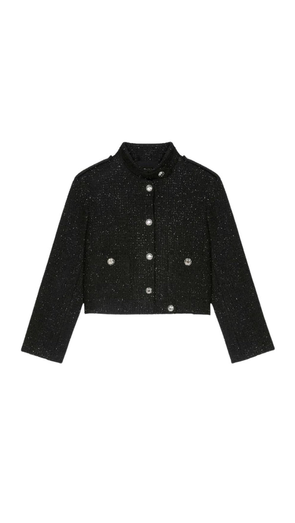 AIIZIE CROPPED TWEED JACKET - product image