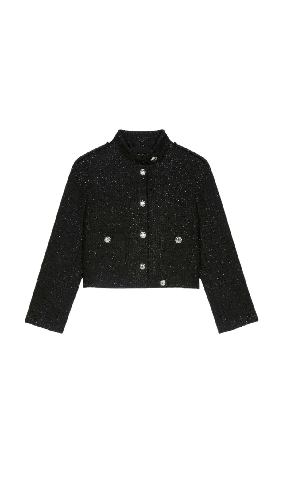 GIACCA IN TWEED CORTA 