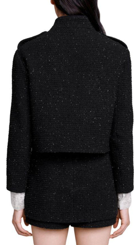 GIACCA IN TWEED CORTA 