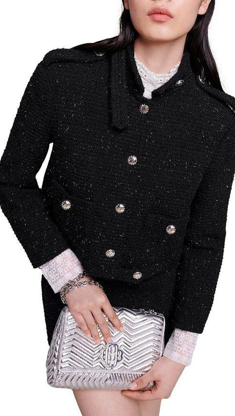 GIACCA IN TWEED CORTA 