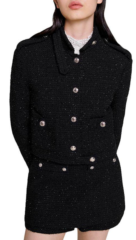 GIACCA IN TWEED CORTA 