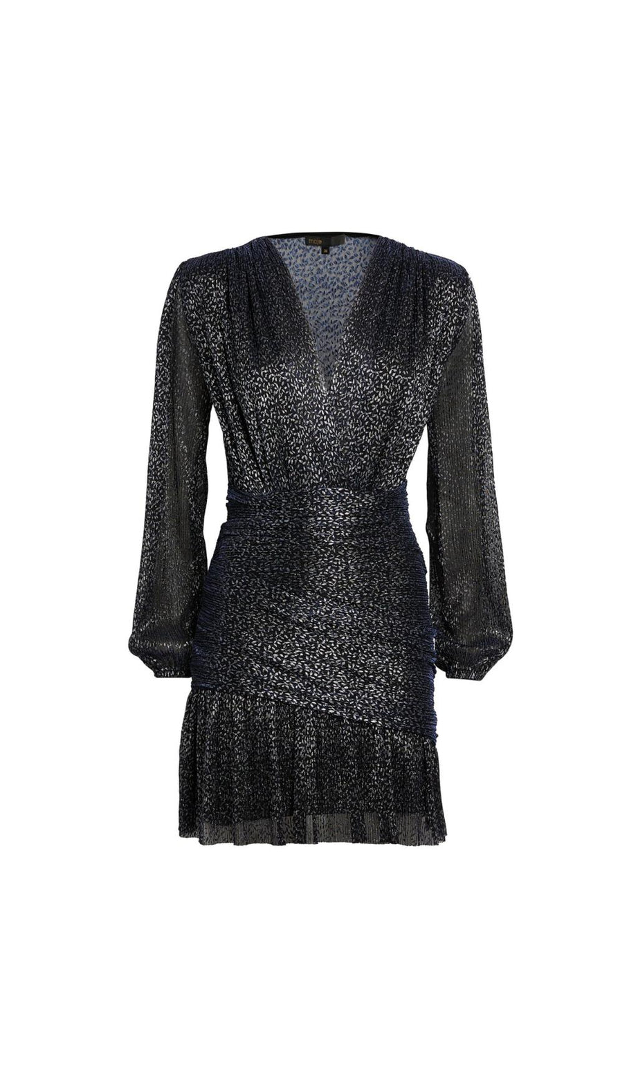 MINI ABITO INCROCIATO SHIMMER 