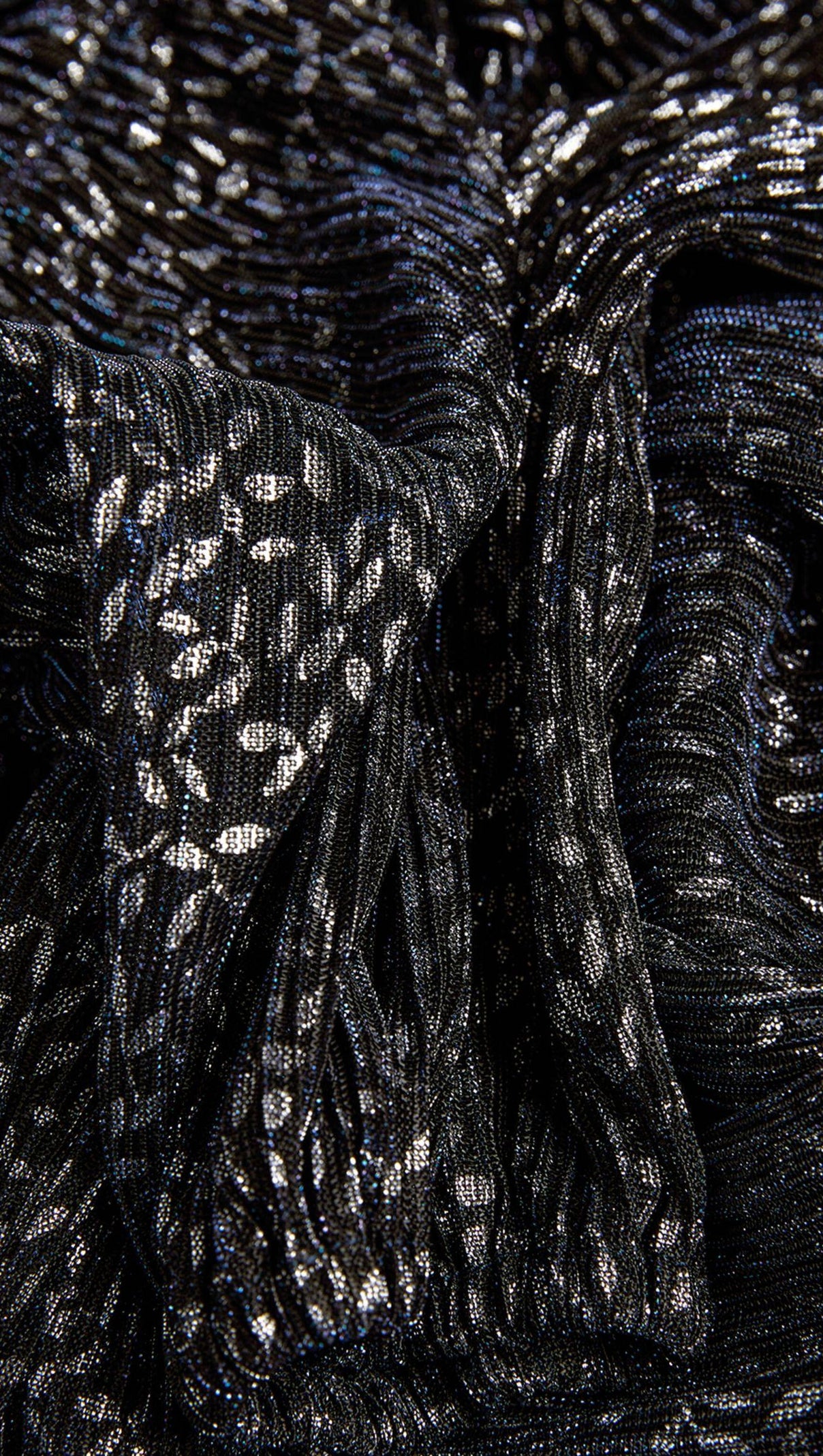 AIIZIE CROSSOVER SHIMMER MINI DRESS - product image