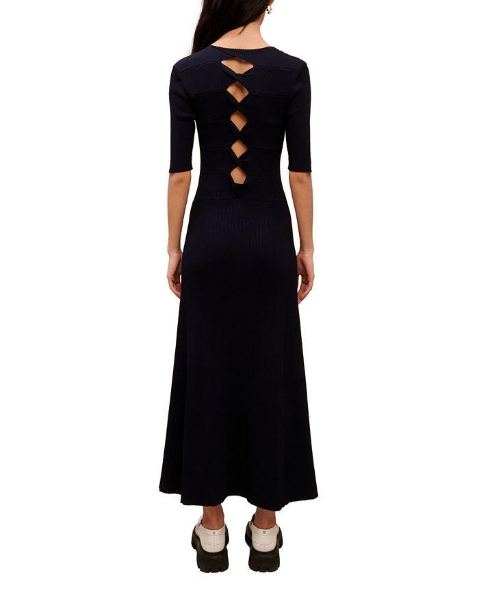 CUTOUT BACK MAXI DRESS