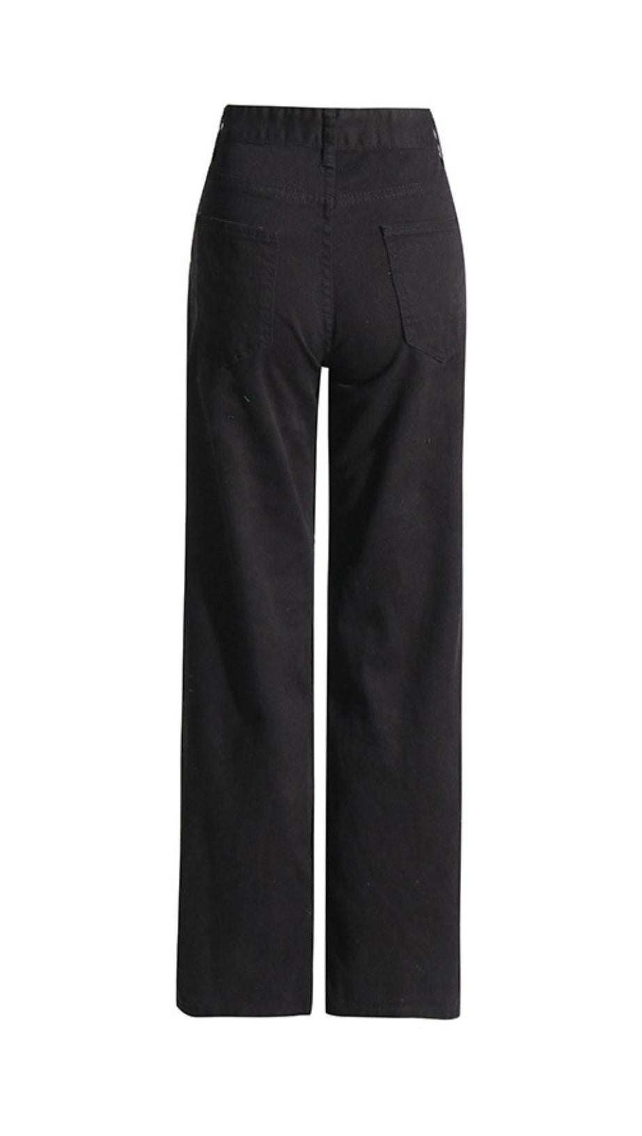 DIAMOND MESH PATCHWORK DENIM PANTS