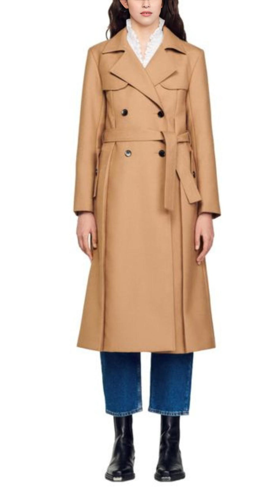 DOUBLE BREASTED COAT