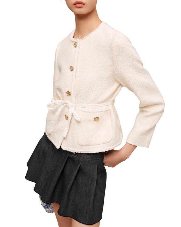 AIIZIE ECRU TWEED JACKET - product image