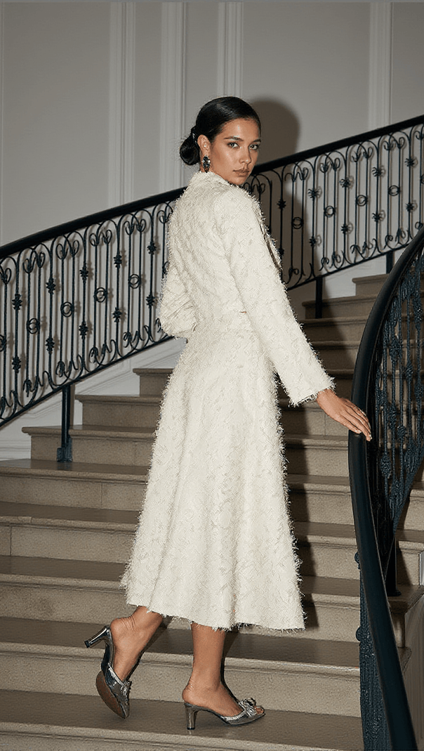 AIIZIE MITZI FRINGE SKIRT SET - product image